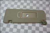 BMW X5 Front Left Sun Visor with Makeup Lamp 51167278573 OEM OE