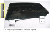 2022 2023 2024 Lamborghini Urus LB636 Left Rear Door Window Shatterproof Black Tinted Glass 4ML845025C; 4ML.845.025.C; 43R-011344 OEM OE