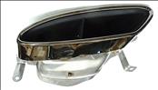 2025 2026 Bentley Continental GT GTC Rear Left (USA) Driver Side Black Chrome Exhaust Tail Pipe Trim 3SA253823J OEM OE