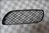 2004 2005 2006 2007 2008 Bentley Continental GT GTC Front Bumper Left Grille Black Plastic 3W8807683A - Used Auto Parts Store | LA Global Parts