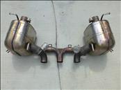 Ferrari 458 Italia Rear Silencer Right and Left with Central Outlet Pipe OEM OEM