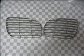 Porsche Cayenne Front Radiator Left Right Grill Grille 95550568201; 95550568101 