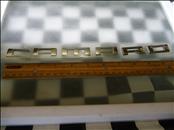 Chevrolet Camaro Front Fender Right Emblem Badge Nameplate "NEW" 22752666 OEM OE