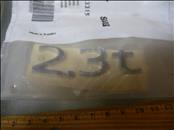 2002-2009 Saab 9-5 "2.3t" Trunk Emblem Badge Nameplate 4833315 OEM OE