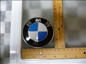 BMW 5 6 Series M5 M6 Z4 Front Badge Logo Emblem Sign D=82 MM 51147057794 OEM OE