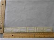 Chrysler Sebring Trunk Lid Chrome Emblem Badge Nameplate 5152004AA OEM A1