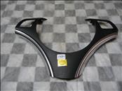 BMW 1 3 Series E82 E84 E88 E90 E91 Chrome Steering Wheel Trim 32306850544 OEM A1