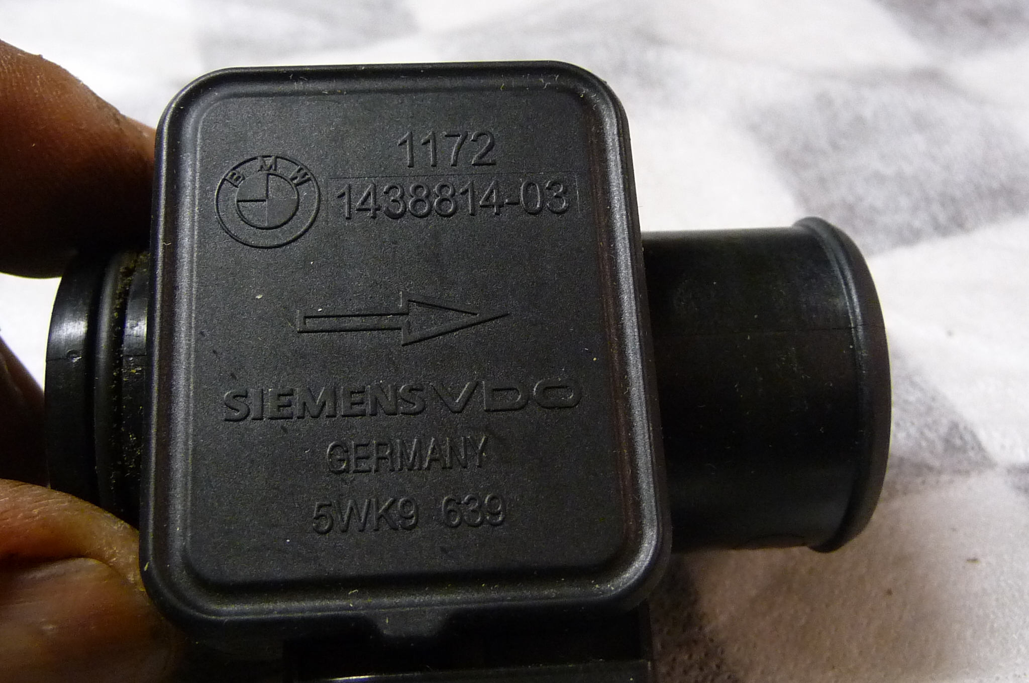 BMW 3 5 6 Series M5 M6 X3 X5 Mass Air Flow Sensor 11721438814 OEM A1 | LA Global Parts