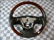 2010 Lexus RX350 RX450h Steering Wheel Assembly, With wood, dk brown/med brown 45100-48450-E1 OEM A1
