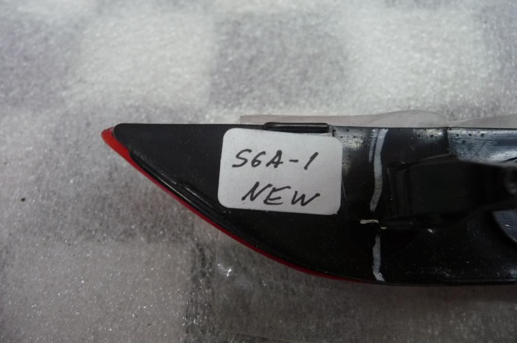 2012-2015 Tesla Model S Red Lens Rear Bumper Reflector Reflex Left ...