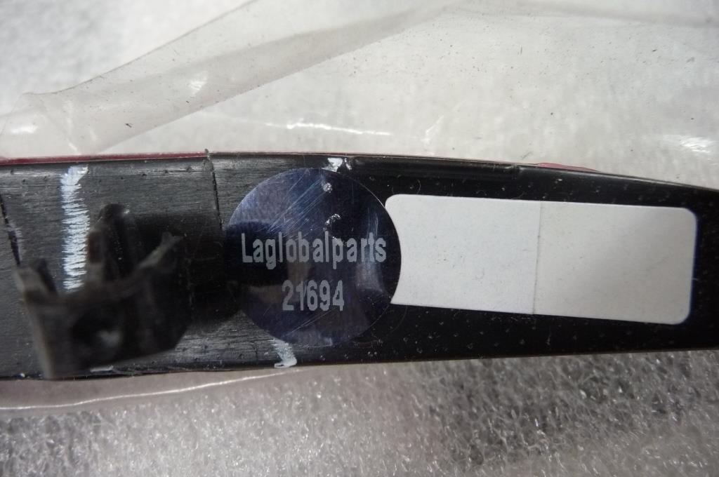 2012-2015 Tesla Model S Red Lens Rear Bumper Reflector Reflex Left ...