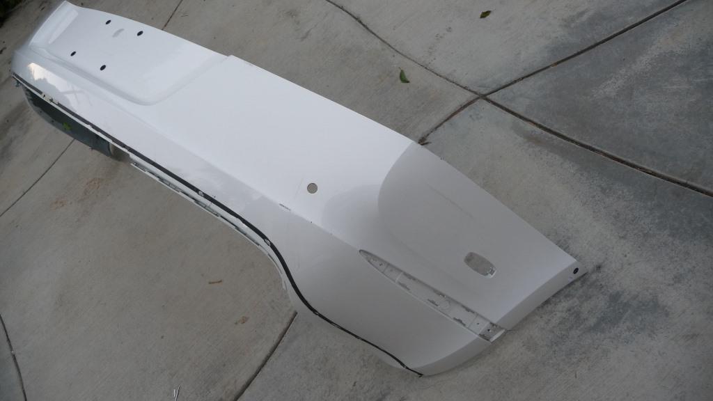 Bentley Continental Two 2 Door Rear Bumper Gt Gtc 3w3807332 White