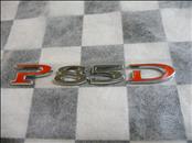 2015 2016 Tesla Model S P85D Badge Emblem 1049446-00-A OEM OE