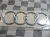 Audi A4 S4 Rear Trunk Lid Emblem Logo Badge Sign Rings 8H08537422ZZ OEM A1