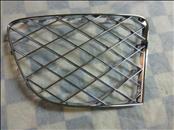 Bentley Continental GT GTC Front Bumper Left Grille Chrome 3W3807683 OEM 