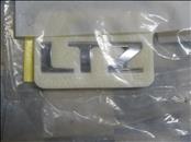 Chevrolet Impala Malibu Rear Trunk Lid "LTZ" Emblem Nameplate 15832267 OEM A1