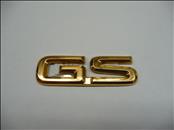 1998 1999 2000 2001 2002 2003 2004 2005 Lexus GS300 GS400 GS430 Rear Trunk Lid "GS" Emblem Badge Nameplate 75443-30290 OEM A1