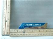 Nissan Versa Trunk Lid "PURE DRIVE" Emblem Badge Nameplate 90893-1HJ0A OEM A1