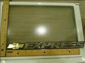 Chevrolet Express Rear Door Emblem Badge Nameplate 20908152 OEM A1