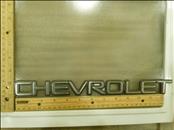 Chevrolet Express Silverado Rear Tailgate Emblem Badge Nameplate 15126056 OEM A1