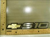 Chevrolet S10 Front Door Emblem Badge Nameplate 15629983 OEM A1
