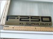 Ford "F-250 XL SUPER DUTY" Front Fender Emblem Nameplate 5C3Z16720DB OEM A1