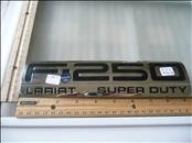 Ford F-250 Lariat Super Duty Front Fender Emblem Nameplate 5C3Z16720VA OEM A1