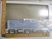 GMC Acadia Rear Liftgate "ACADIA" Emblem Badge Nameplate 15272042 OEM A1