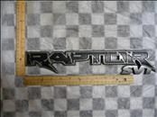 Ford F-150 "RAPTOR SVT" Tailgate Emblem Nameplate AL3Z-9942528A OEM A1