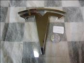 2012 2013 2014 2015 Tesla Model S Front "T" Badge Grille Emblem 1017442-00-B OEM OE