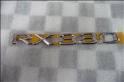 Lexus RX330 Rear Liftgate Emblem Badge Nameplate 75443-48040 OEM A1