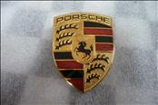 Porsche 911 Carrera Boxster Cayenne Hood Emblem Logo Badge 99655921101 OEM A1