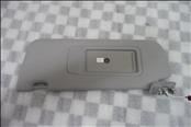 2012 2013 2014 2015 2016 2017 BMW F25 F26 X3 X4 Left Driver Side Sun Visor Gray 51167379515 OEM A1