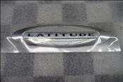 Jeep Compass Patriot "LATITUDE" Emblem Badge Nameplate 55373006AA OEM A1