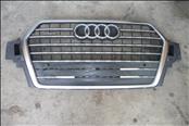 2017-2018 Audi Q7 Front Bumper Radiator Grille with Emblem 4M0853651F OEM A1