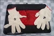 Ferrari F430 Tool Kit Gloves with Case Bag Fuses and Damaged Leather Case