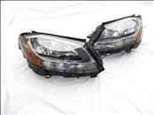 2015-2017 Mercedes Benz W205 C Class Left & Right Halogen Headlight OEM OE