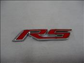 2017 2018 Chevrolet Camaro Traverse Trunk Lid "RS" Emblem Nameplate 84005310 OEM OE
