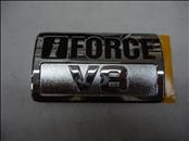 2007 2008 2009 Toyota Tundra Front Right Passenger Fender Emblem Nameplate "i FORCE V8" 75472-34030 OEM OE