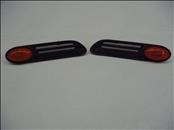 2002 2003 2004 2005 2006 Mini Cooper R50 R53 Front Fender Left Driver & Right Passenger Side Marker Lights Pair 1503560 ; 1503561 OEM OE