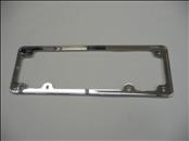 2017-2018 Tesla Model S European License Plate Front Bracket Surrounding Chrome Frame 1060109-00-B; 1062795-00-B OEM OE