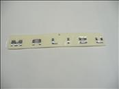 2016 2017 2018 Chevrolet Malibu Front Door Emblem Badge Nameplate 23125916 OE A1