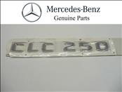 2012 2013 2014 2015 Mercedes Benz W203 C250 Trunk Lid Emblem Badge Nameplate "CLC250" A2038174315 OEM OE