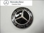 2017 2018 Mercedes Benz GLC300 GLE350 GLS450 Hood Emblem Badge Black A0008171601 OEM OE