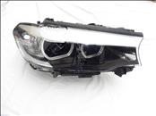 2016 2017 2018 BMW G30 530e 530eX 530iX 540dX 540i 540iX M550iX F90 M5 Right Passenger Headlight, LED, AHL For Parts - Broken Glass; 7439208; 63117214960 OEM OE