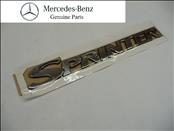 2010 2011 2012 2013 2014 2015 2016 2017 2018 Mercedes Benz Sprinter 2500 3500 Rear Door Emblem Badge Nameplate A9068172314 OEM A1