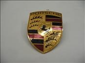 2012 2013 2014 2015 2016 2017 2018 Porsche 911 Boxster Cayman Macan Panamera Front Hood Bonnet Lid Emblem Logo Badge Sign 99155921100 ; 99155921502​ OEM OE