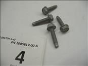 2012 2013 2014 2015 2016 2017 2018 Tesla Model S Cooling bracket Bolt HEX M6-1.00x25 [8.8] M ZnAl  (Total of 4) 1005817-00-A OEM 