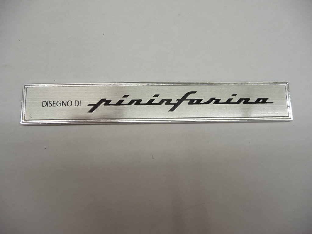 1989-1994 Ferrari 348, 512 Pininfarina Side Badge Motif