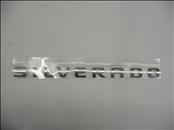 2007 2008 2009 2010 2011 2012 2013 2014 2015 2016 2017 2018 2019 Chevrolet Silverado Door Tailgate Emblem Badge Nameplate 15129652 OEM OE